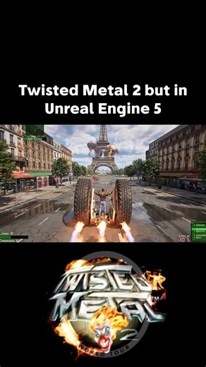 Twisted Metal 2 (PS1) but in Unreal Engine 5 💥 | HotHead GM