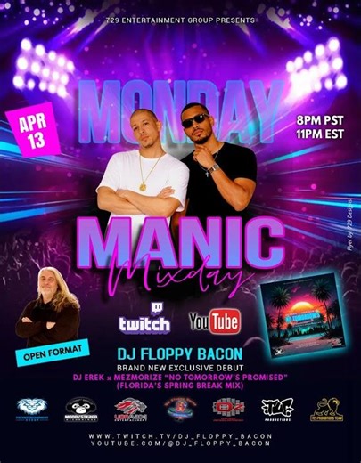 Monday Manic Mixday | Exclusive Debut