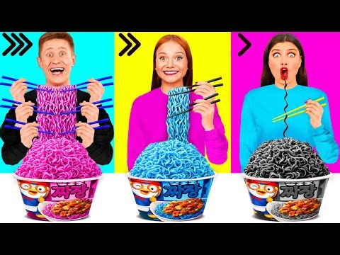 Fast, Medium or Slow Food Challenge | Crazy Challenge
