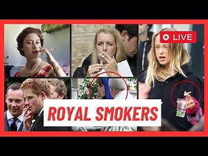 Royals and Socialites Caught Smoking Despite Queen's Anti Smoking Stance | Royal Family