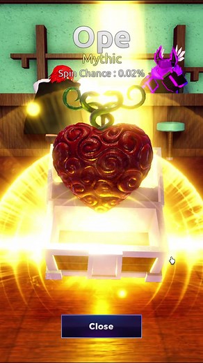 Getting Ope in Fruit Battlegrounds Roblox