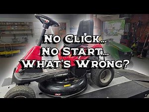 Troy Bilt TB30R Won’t Start? Full No Click No Start Diagnosis & Fix For 30" Rear Engine Riding Mower