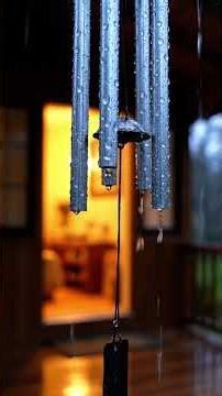 Rain sounds by the porch