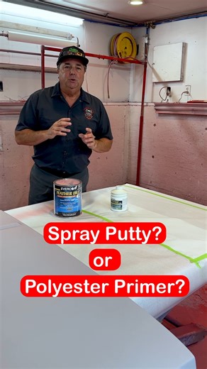 1.6K views | Old school spray putty — or polyester primer — still...
