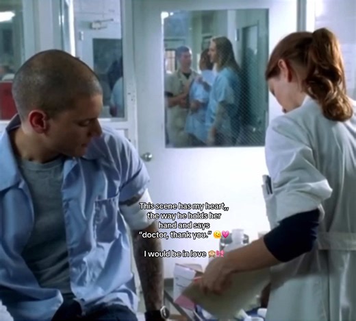 Michael Scofield and Sara's Heartfelt Moment in Prison Break