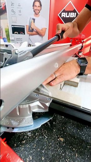 Cut tough Porcelain easily with the TZ Manual Cutters from RUBI