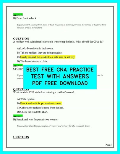 CNA Practice Test 2026: The Exact Questions You Need to Pass!
