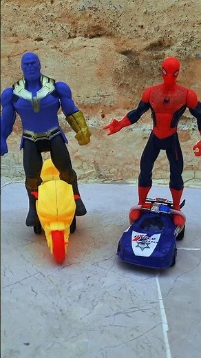 Thanos vs Spiderman | Spiderman Trying to Stop Thanos #spiderman #thanos #spidermanvsthanos #viral