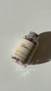 Our self-tanning capsules contain ingredients that protect your skin and help it tan faster. ☀️ | Protein.com