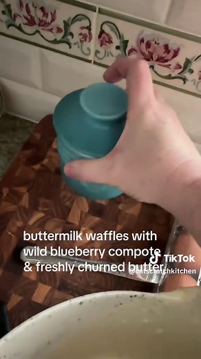 Homemade Buttermilk Waffles Recipe