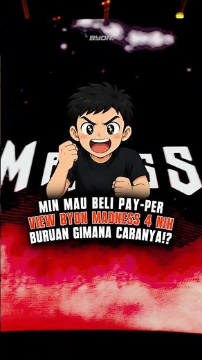 HOW TO BUY BYON MADNESS 4 PAY-PER-VIEW ON VIDIO‼️