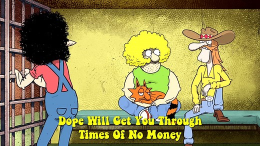 3.7K views · 173 reactions | Freewheelin’ Funfact: Franklin’s famous dope quote from the original comics can be heard in the first episode of The Freak Brothers animated series. New episodes of The Freak Brothers light up every Sunday on Tubi & Crave | The Freak Brothers | Facebook