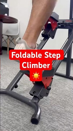 Foldable Smart Cardio Step Climber by Sunny Health and Fitness #fitnessequipment #homegym