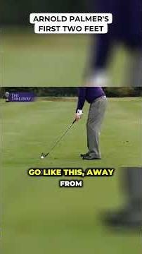 Arnold Palmer's First Two Feet
