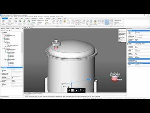 BricsCAD - Model Component Assembly 1