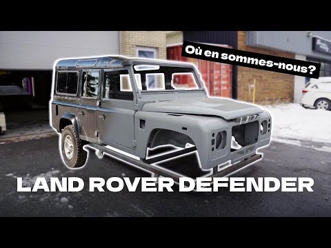 FINALLY, THE NEW LAND ROVER BODYWORK 💪🏻