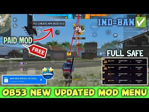 OMG😍PAID HG MOD MENU FREE💀Working All Device And All Server👺Full Safe☠️#viral #pannel #freefire 