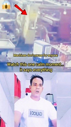 178K views · 1K reactions | This video is shared for workplace awareness. Industrial machines work continuously, so staying steady and focused helps everyone. Smart steps create a smoother workflow! Nature & Safety Awareness #IndustrialMachine #WorkAwareness #StayFocused #reels #reelfb #OMG #foryou #virals #staysafe #StayAlert | Vairal video | Facebook