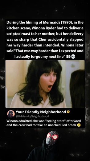 During the filming of Mermaids (1990), Cher really went off