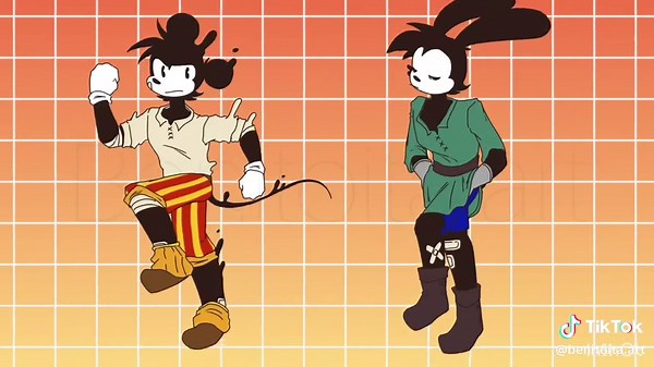 Onion Meme: Old Cartoons AU with Bendy and Mugman