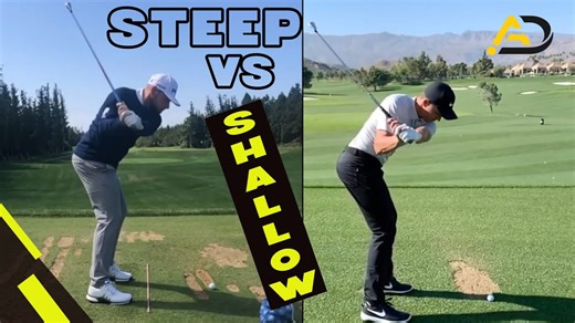 Steep vs. Shallow Golf Swings – What’s the Difference?