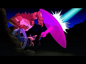 Ben 10 Alien Force - Humungousaur, Gwen, Kevin and Tyler vs DNAliens