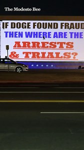 Night protest throws message onto building walls in Modesto