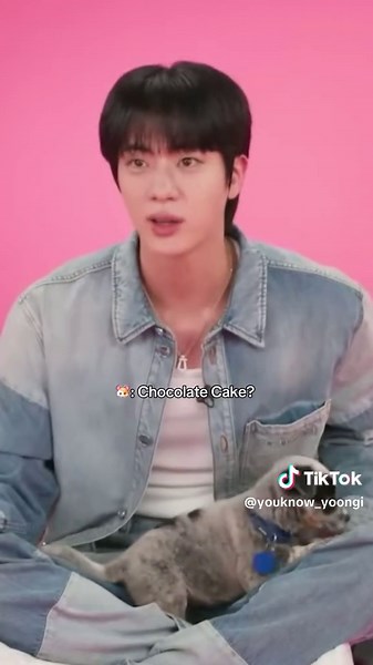 Jin with puppies #kimseokjin #jin #seokjin | jin from bts