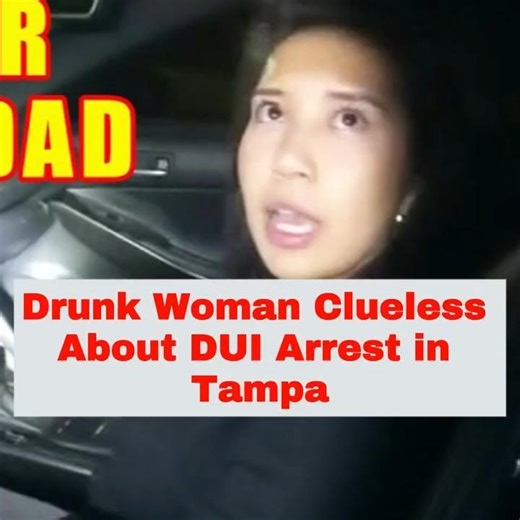 Drunk Woman Clueless About DUI Arrest in Tampa On February 2nd, 2023, Tampa Police Officer Baar stopped a 27-year-old woman for running a stop sign. After admitting to drinking and failing sobriety tests, she was arrested for DUI — but despite repeated explanations, she couldn’t understand why she was being taken into custody. Police body cam shows the entire encounter. 👉 Do you think her refusal to take a breath test should lead to harsher penalties? Share your thoughts below! (Full Story in t