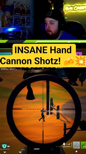 INSANE Hand Cannon Shot! 🧀💥 | Fortnite Clip