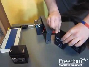 How to change the batteries in a Linak battery pack