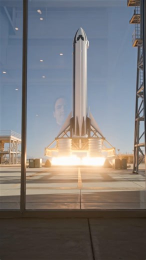 WHAT ELON MUSK SAW DURING THE LAUNCH #shorts