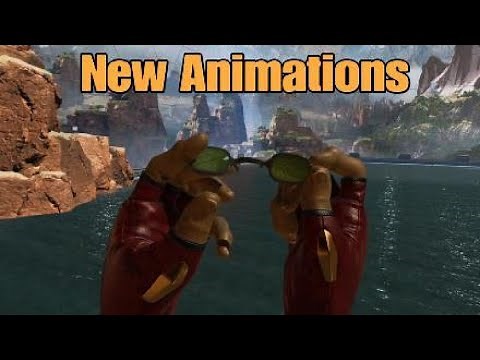 New Octane heirloom animations -Apex Legends