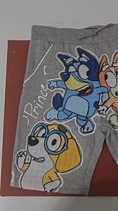 33 reactions · 4 comments | We made these custom Bluey shorts in today's live! And I let him handwrite his name! #custom #share #creative #ohsewsheek #tutorial #fashion #godisgood | Sundae Phillips | Facebook