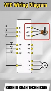 64 reactions · 75 shares | VFD WIRING DIAGRAM EXPLAIN #Alhamdulillah #Rashidkhangenerator #electrician #mechanic #electronic #generator #technician #india #saudiarabia #usa #america #england #canada #netherlands #ireland #education #engineproblem #california #engineering #newyork #alberta #caterpillar #cummins #perkins #doosan #mtu #germany #automotive #automobile #كهربائي | Rashid Khan | Facebook