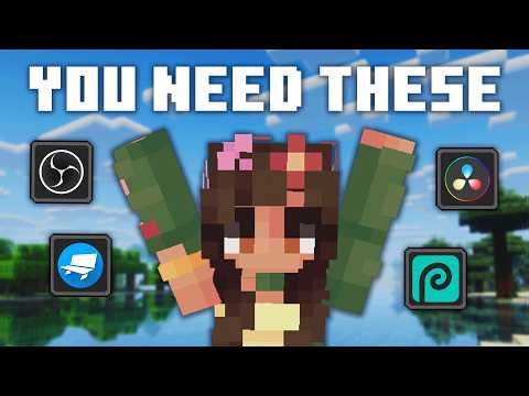 The BEST Tools to start your Minecraft YouTube Channel