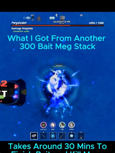 What fruit drops I got from another Megalodon Stack with 4x Rates, I used Goro for lightning immunity so I can safely stack megalodons using all my common bait without getting flung. #fyp #roblox #gpo #grandpieceonline #anime #megalodon #logia #rumbling #buddha