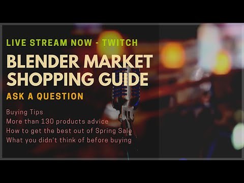 Blender Market - Shopping Guide