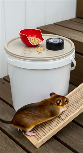 Shocking! Simple trick, mice fall like magic gone wild #pestcontrol #diytips #rodent