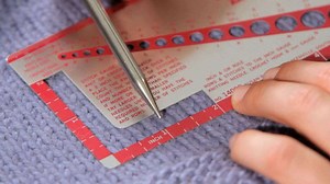How to Measure Gauge in Knitting