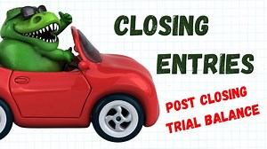 Closing Entries & Post Closing Trial Balance- Examples | A...