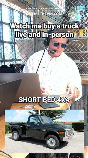 John Clay Wolfe on Instagram: "This guy wanted to sell his 1972 Chevy C10 4x4 and I offered him $30k on the spot!  Call 800-800-7234 every Saturday morning from 9-1 EST for a live bid or comment “LIVE” for a chance to sell your car the fast way to @givemethevindotcom. #chevytruck #trucksales #carbuying"