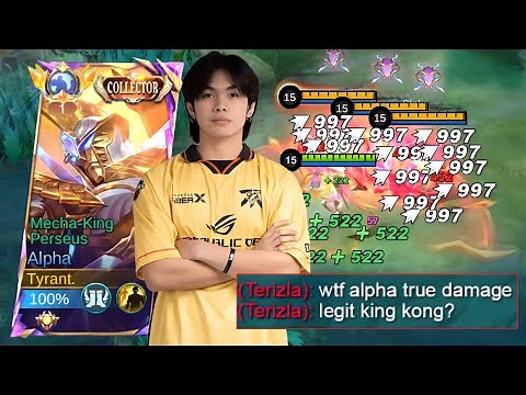 ONIC KINGKONG THANK YOU FOR USING ALPHA IN MPL PH GRAND FINALS!! ALPHA BEST BUILD AND EMBLEM 2024