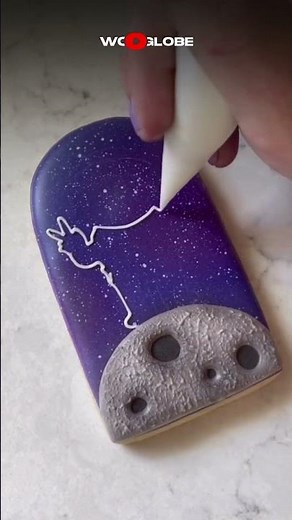 Space Themed Cookies Look Out Of This World