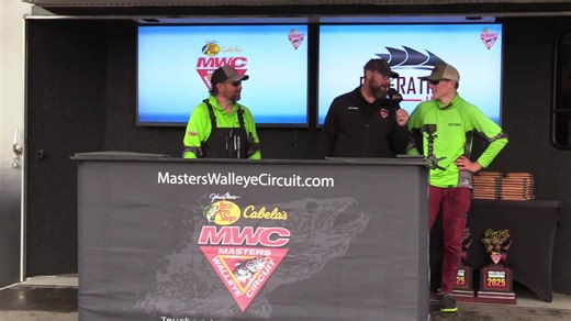 Final weigh-in of the 2025 Masters Walleye Circuit World Walleye Championship! | Masters Walleye Circuit