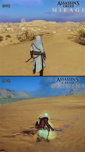 Assassin's Creed Origins VS Assassin's Creed Mirage basic detail part 2