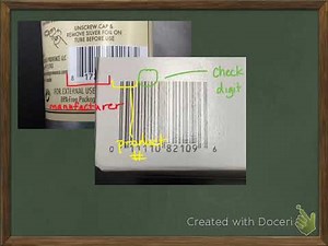 Barcodes and Check Digits