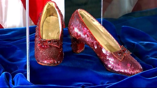 Man Charged With Stealing $3.5M Ruby Slippers 18 Years Later