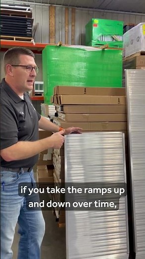 Moveable ramps that make backyard shed access a breeze.