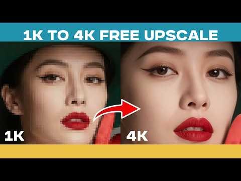 The best free 4K upscale ever | 2026 method!